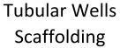Tubular Wells Scaffolding